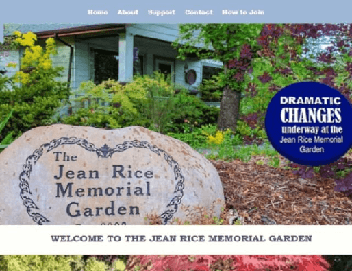 Jean Rice Memorial Garden - Missoula Montana 